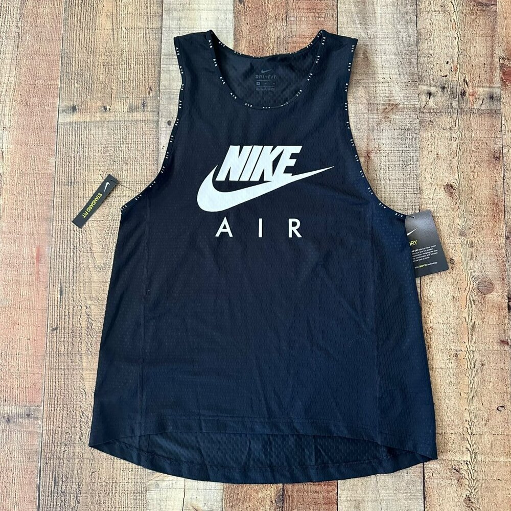 Nike Air Womens Dri-Fit Running Tank Top Black M